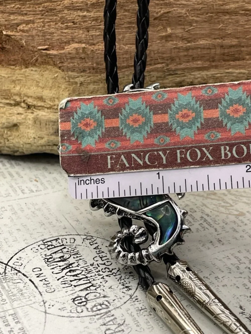 ABALONE Shell SEAHORSE Sea Horse Life Beach BOLO Tie Dad Son Festival wedding